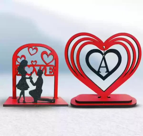 Valentine's Day Gift, Gift for boyfriend, Gift for Wife, LOVE cutout, Love photo collage, Valentines Day Photo Gift, Valentines Day Gift - Image 4