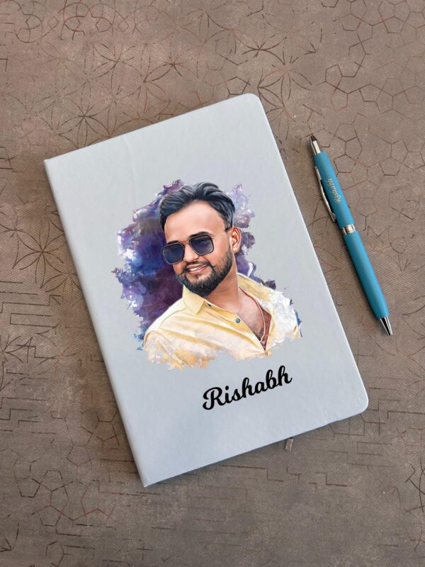 Scope of Photo Customised on Diary and Names Customised on Pen - Image 3