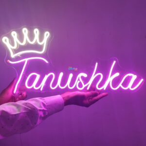 Custom Acrylic Neon Name Signs