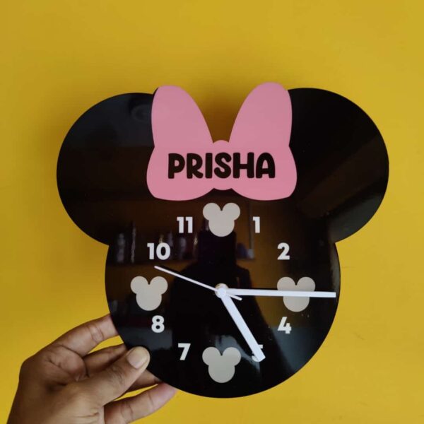Personalized Table Clock - Personalised Gifts - Gift Item For Kids - - Image 2