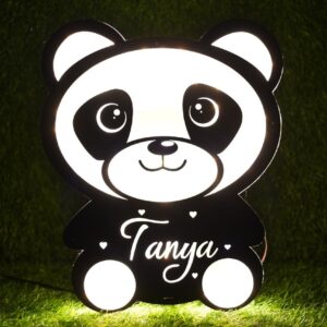 customized Panda Lamp