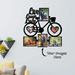 Cycle Wooden Frame With Name