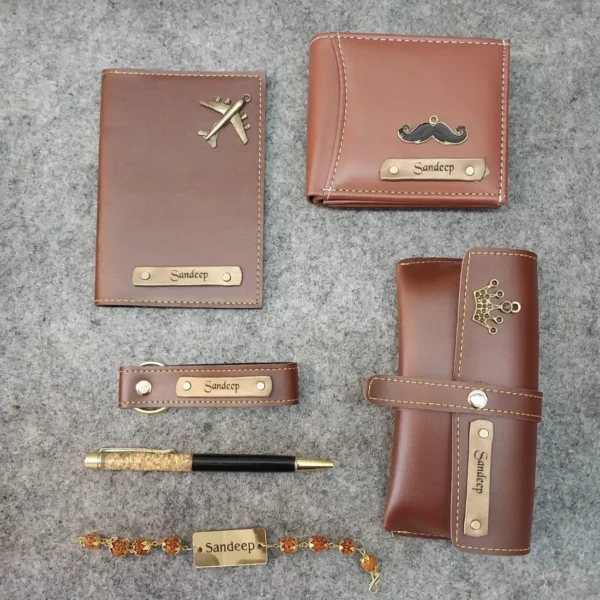 Men's Combo with Pen Rudraksh Rakhi - Image 2