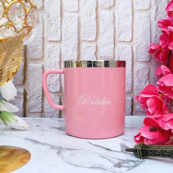 Stainless Steel Customised Mug - Image 2