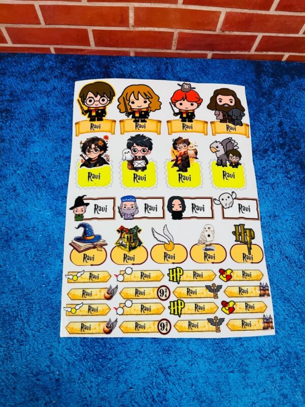 Personalised Sticker Sheet (Any theme and design possible) - Image 5