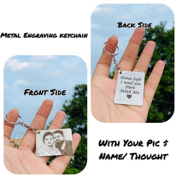 Metal Engraving Keychain - Image 2