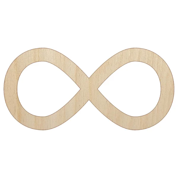 1 Inch Golden Infinity Acrylic - Image 3