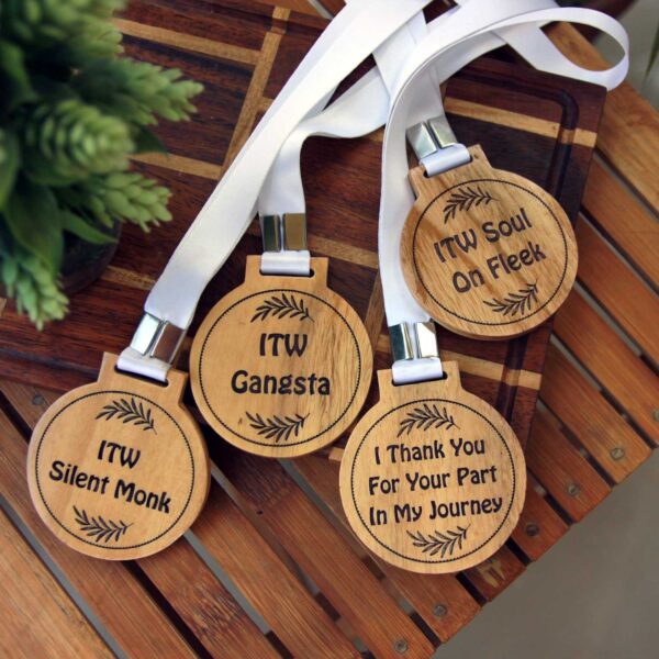 Of All The Things My Hands Have Held Wooden Medal - Image 7