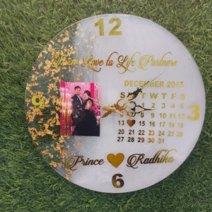 Resin Wall Clock