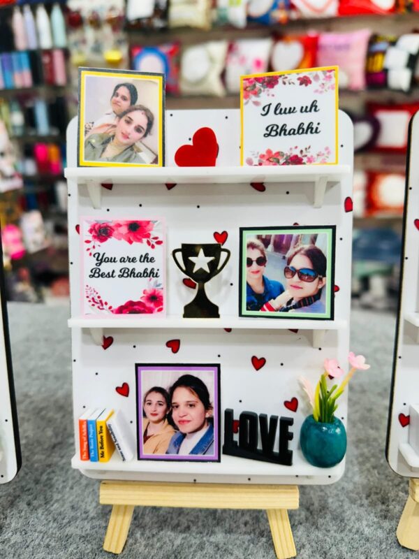 Customisable 3D Frames  (Size 4 x 6 Inch)