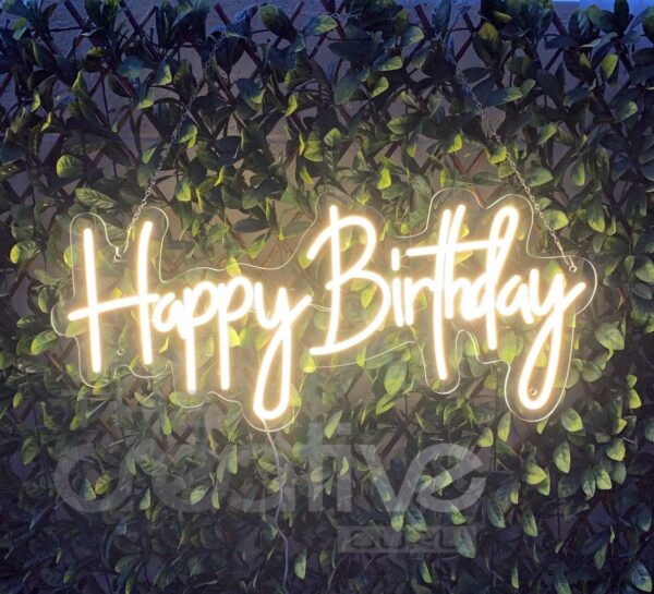 Happy Birthday Neon Sign - Image 5
