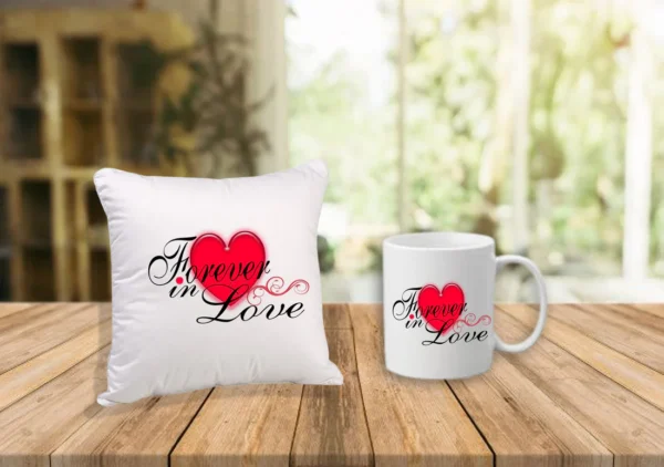 Valentine's Special Cushion & Mug Love Combo - Image 5